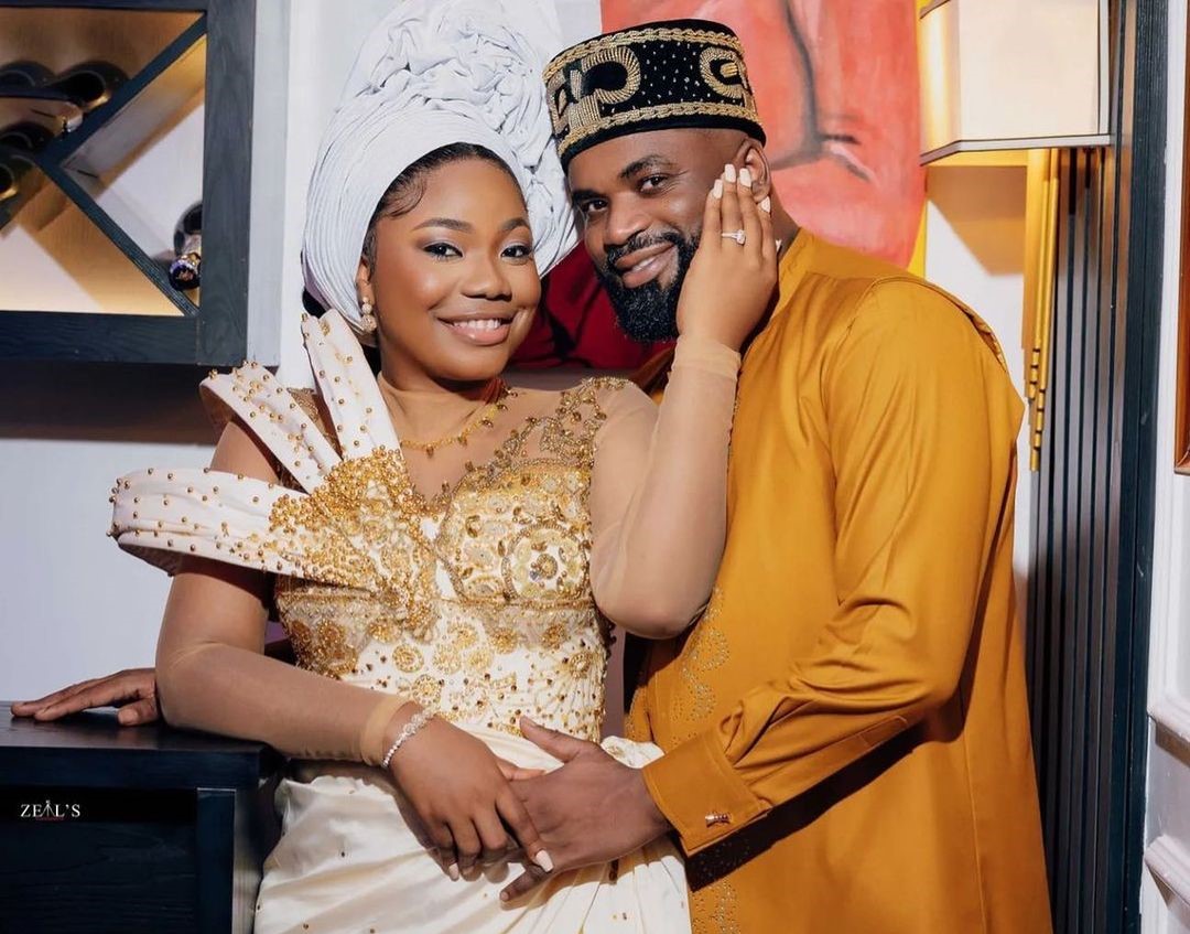 [Pics & Videos] Mercy Chinwo and Pastor Bless’ traditional marriage ceremony